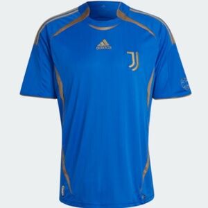 Adidas Juventus 2022 TeamGeist jersey Jeep Italy Blue Small soccer football NEW